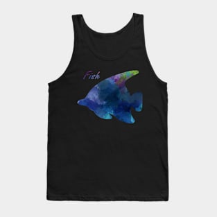 Colored fish. Tank Top